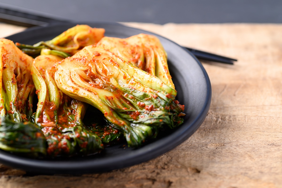 kimchi pak choi