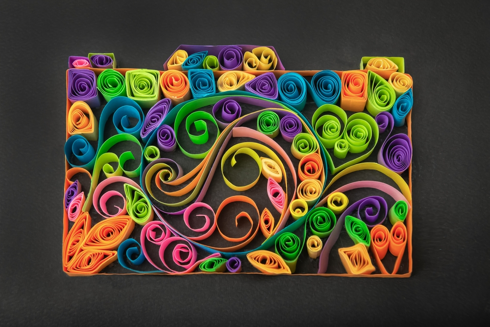 abstrakce quilling